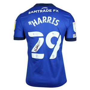 Squad Signed Shirt - Mark Harris | Cardiff City