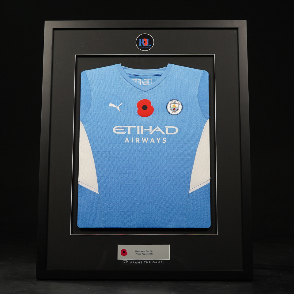 Limited Edition Poppy Frame | Manchester City