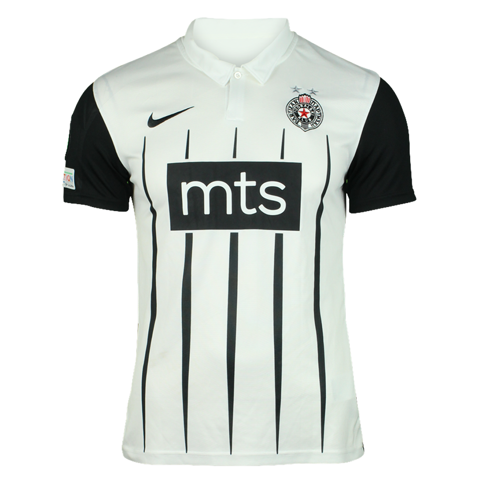 Official FK Partizan Soccer Game-Worn Jerseys Auctions