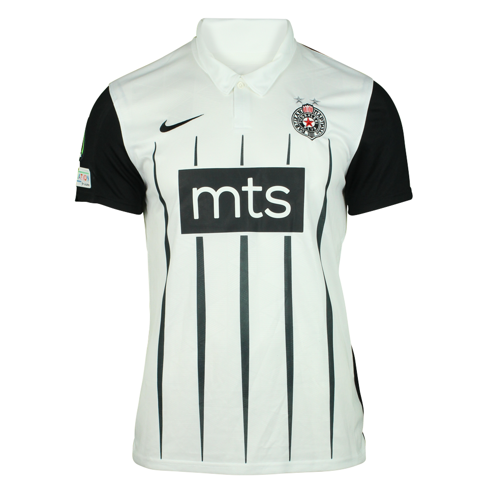 Official FK Partizan Soccer Game-Worn Jerseys Auctions