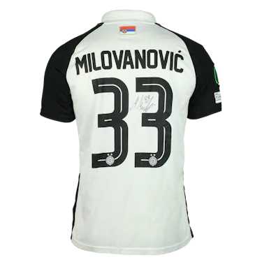 来自FK Partizan的Marko Milovanović球衣