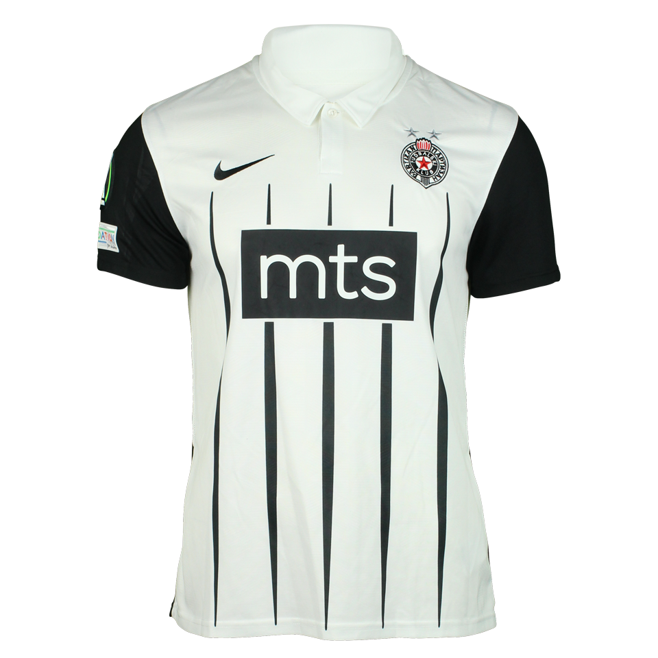 来自FK Partizan的Marko Milovanović球衣