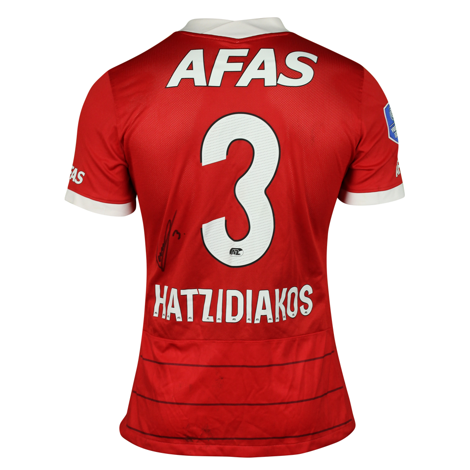 Pantelis Chatzidiakos AZ Alkmaar camisa.