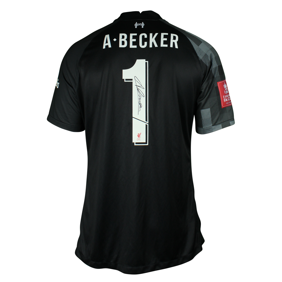 Alisson Becker Liverpool shirt
