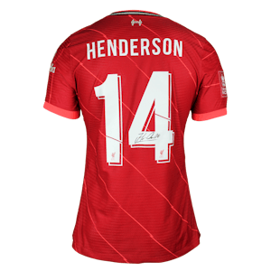 Jordan Henderson Liverpool shirt