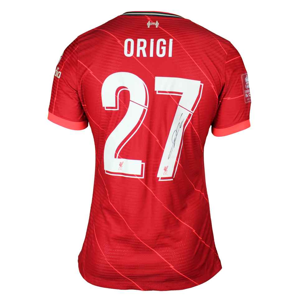 Divock Origi Liverpool shirt