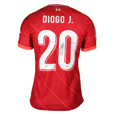 Diogo Jota Liverpool camisa.