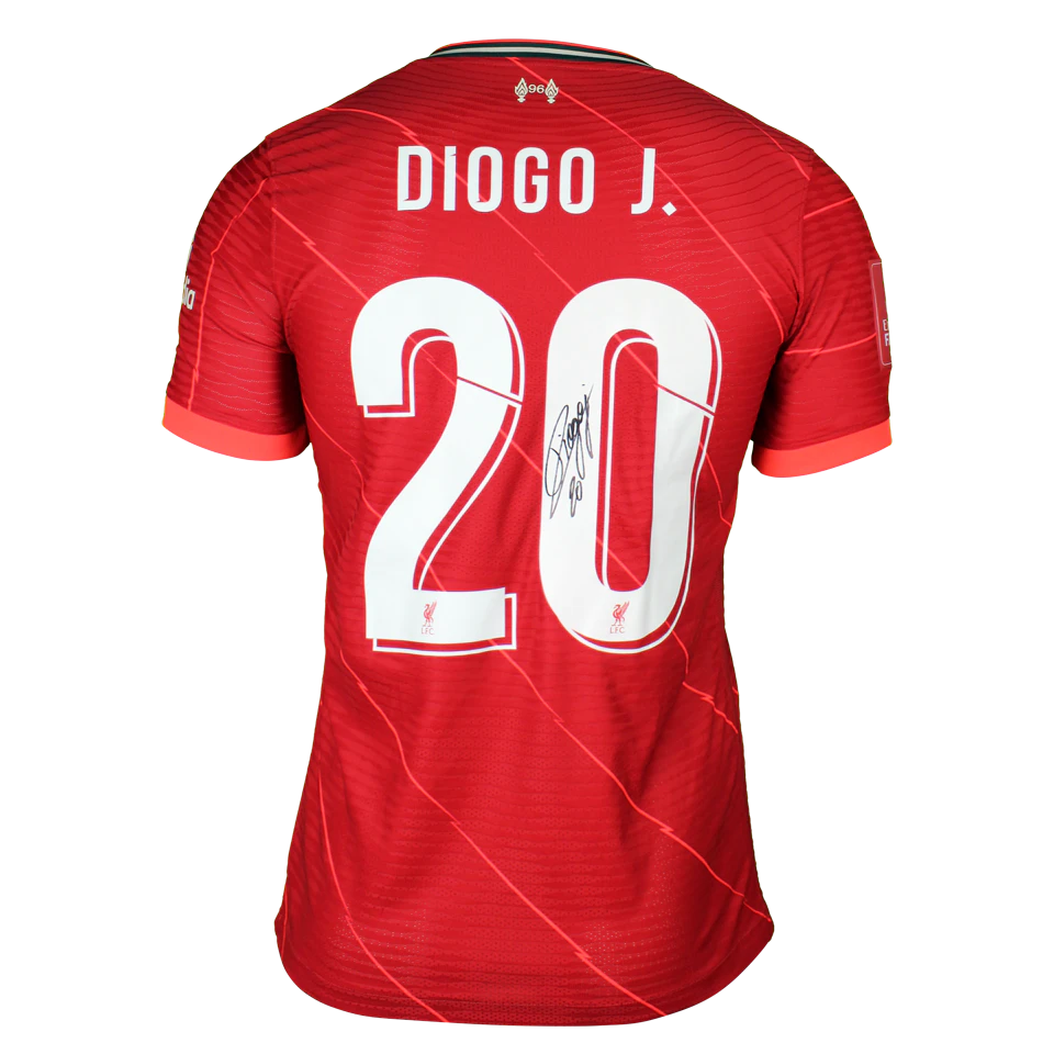 Diogo Jota Liverpool camisa.