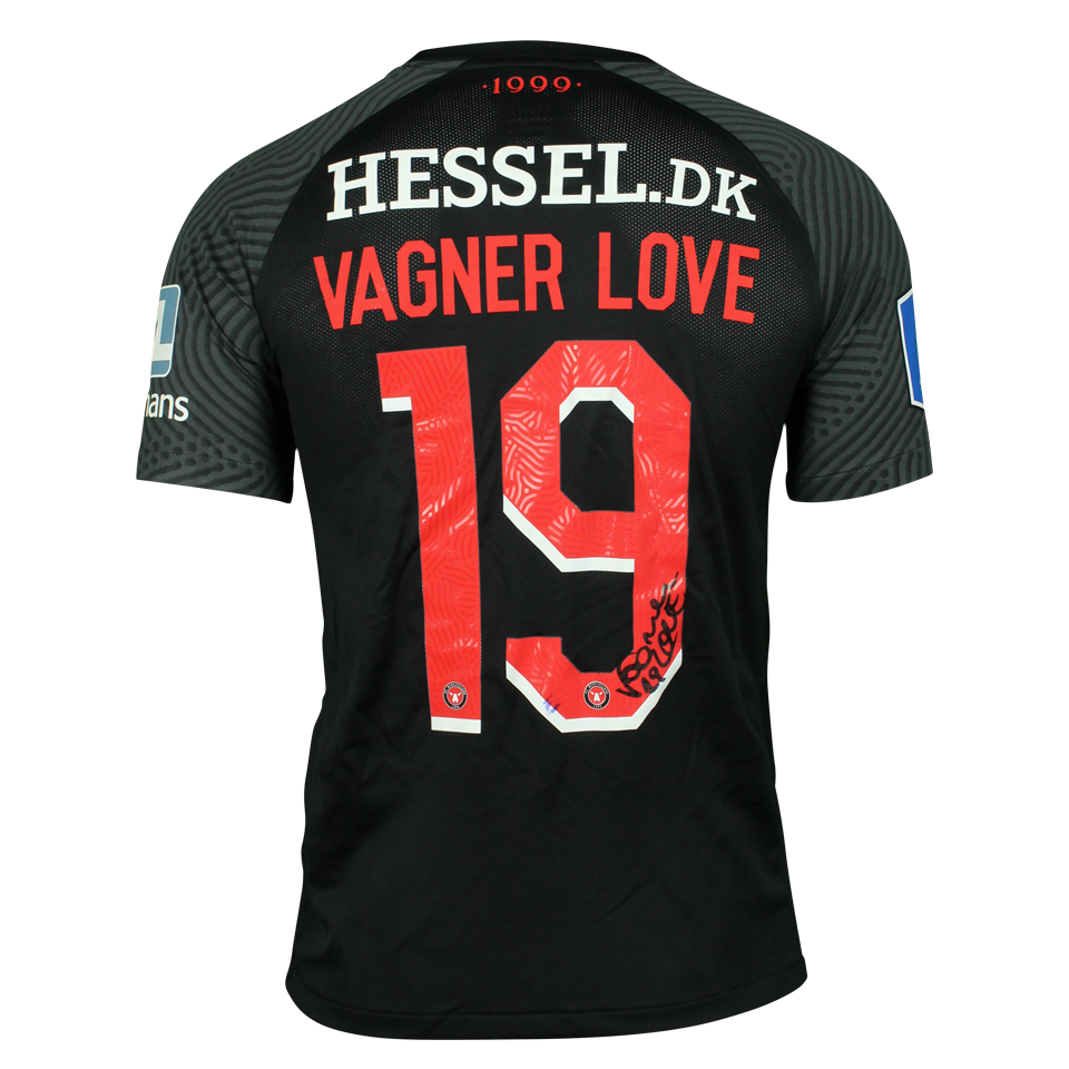 FC Midtjylland-Trikot von Vágner Love