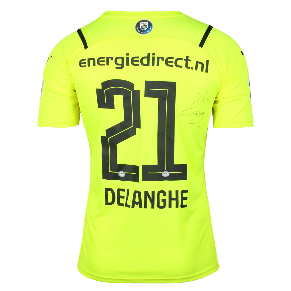 Maxime Delanghe PSV shirt