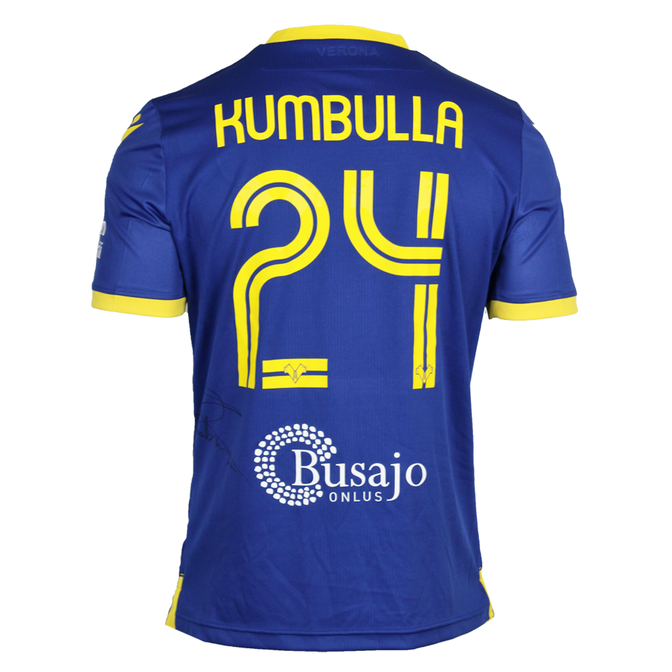 Marash Kumbulla Hellas Verona FC shirt