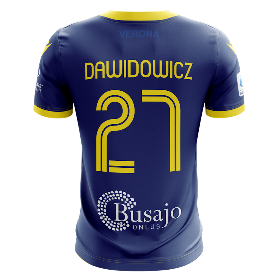 Maillot de Paweł Dawidowicz (Hellas Verona FC)