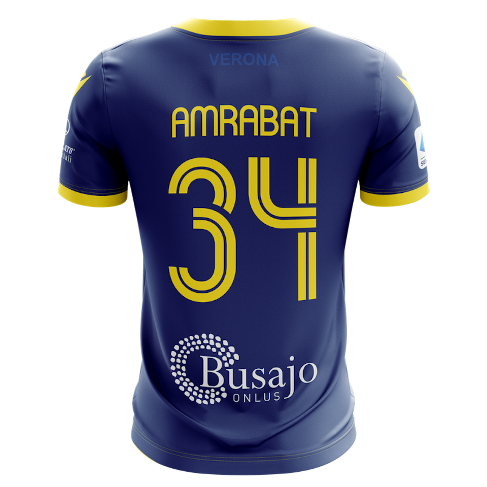 Sofyan Amrabat Hellas Verona FC shirt