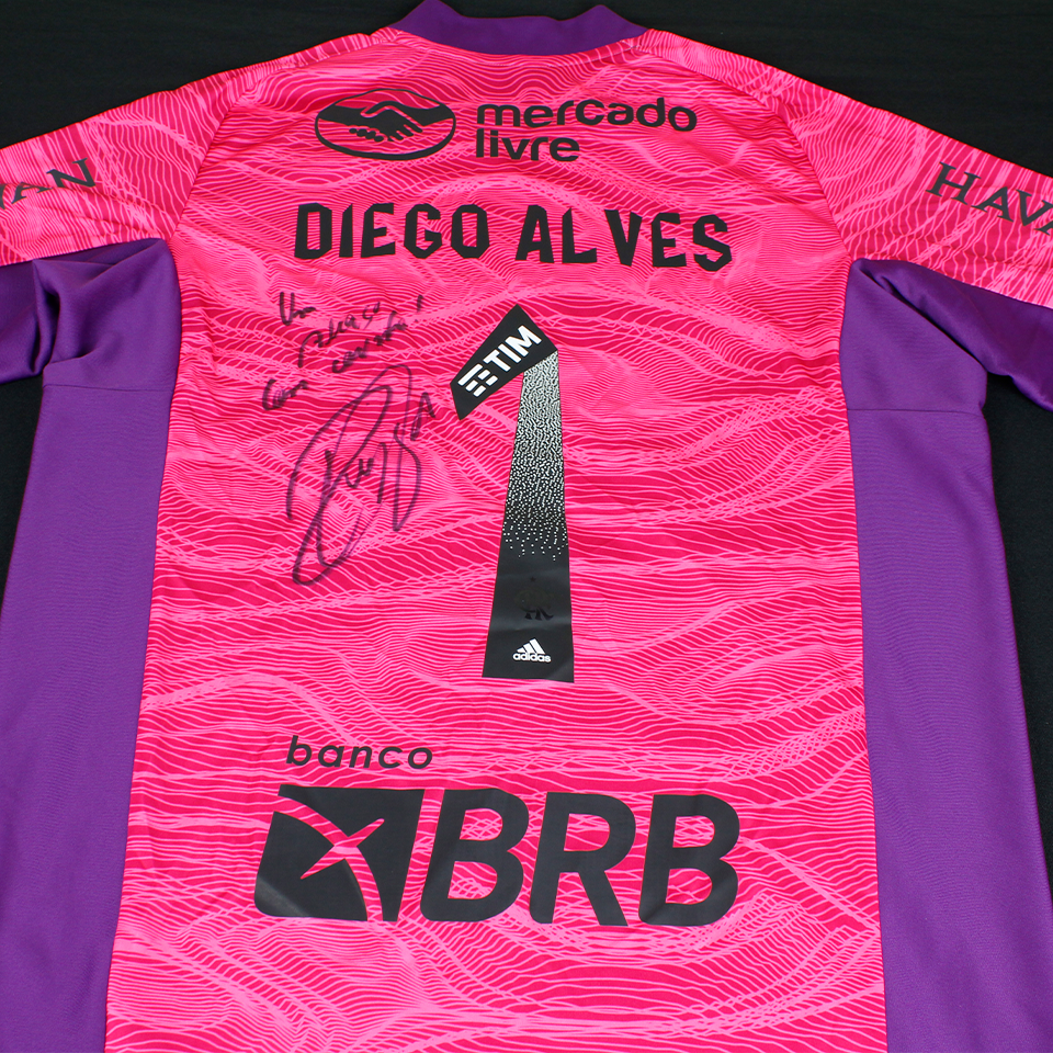 Diego Alves Flamengo camisa.