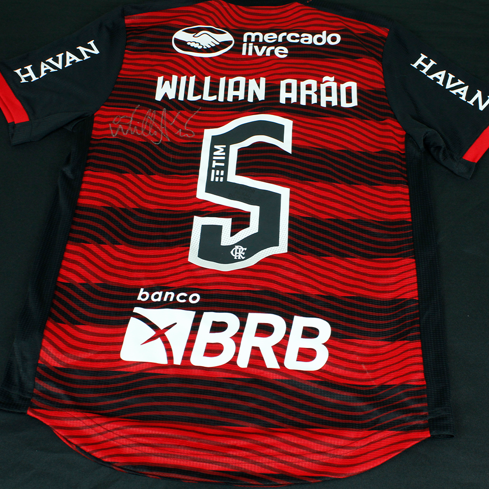 Willian Arão Flamengo shirt