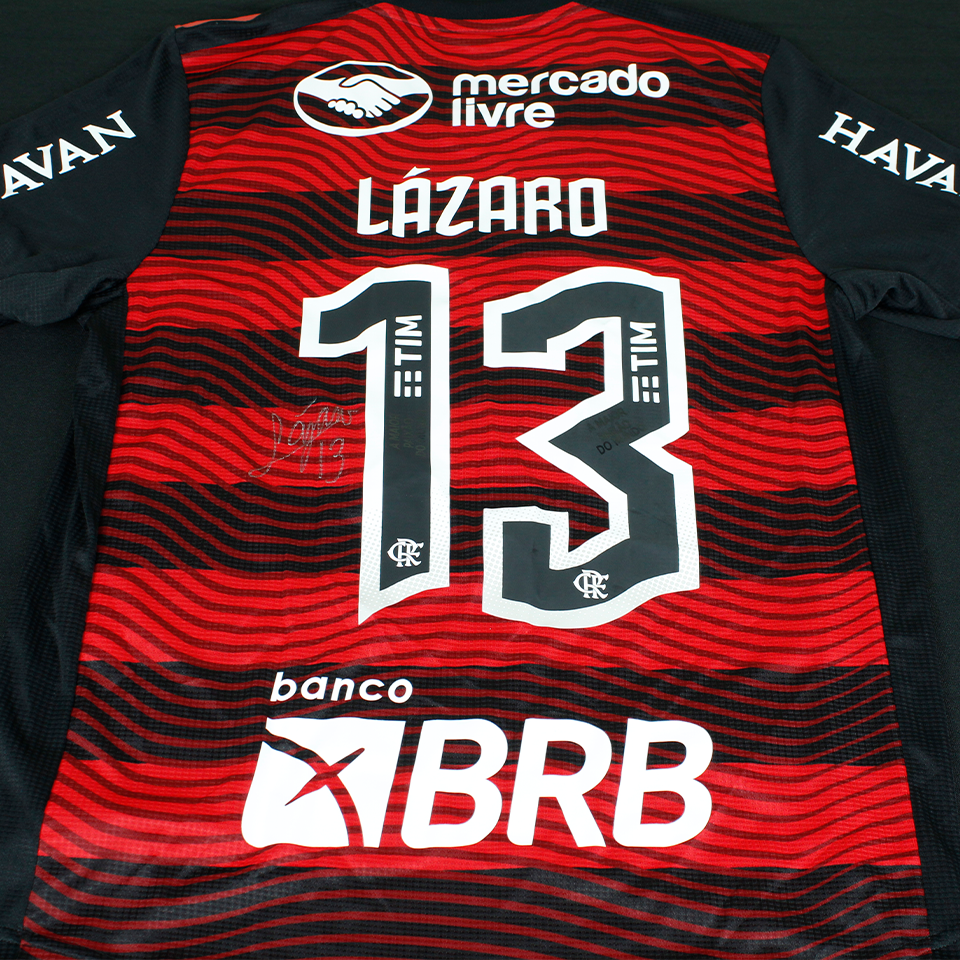 Lázaro Flamengo camisa.