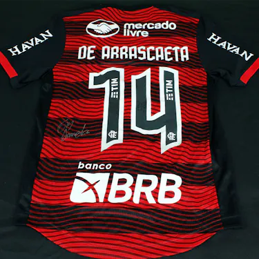 来自Flamengo的Giorgian de Arrascaeta球衣