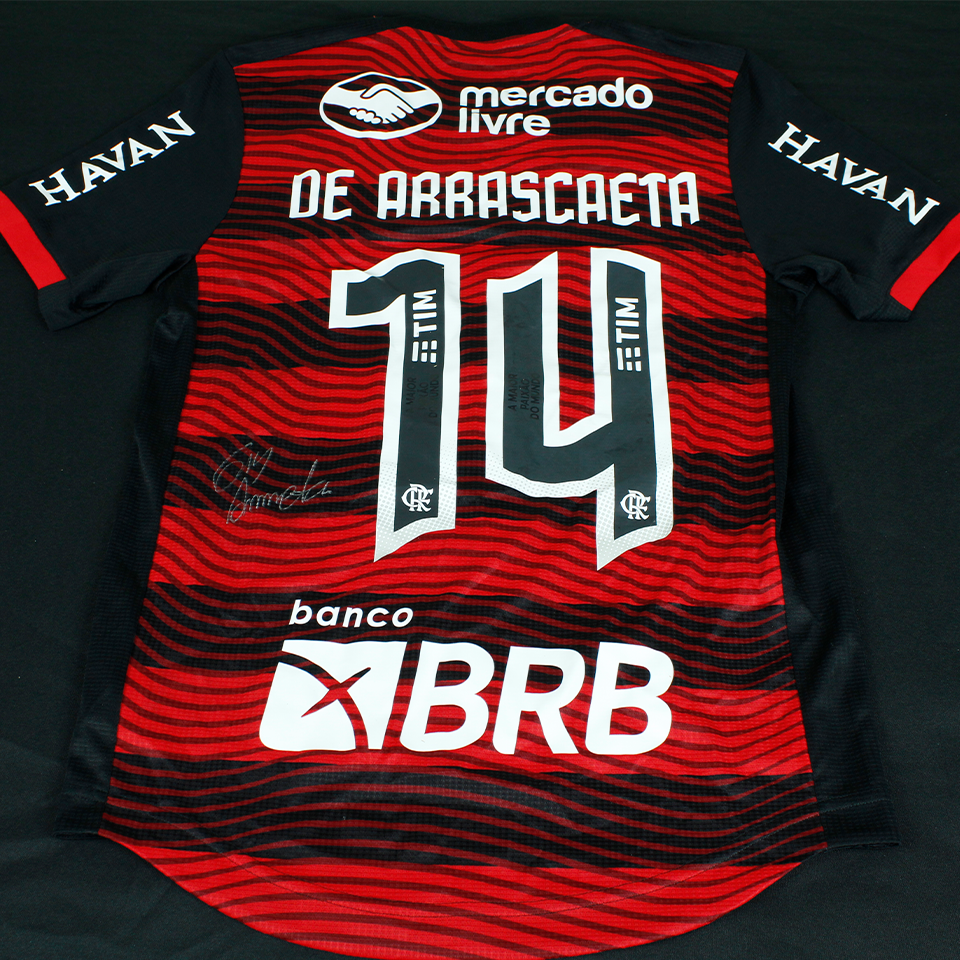 Giorgian de Arrascaeta Flamengo shirt