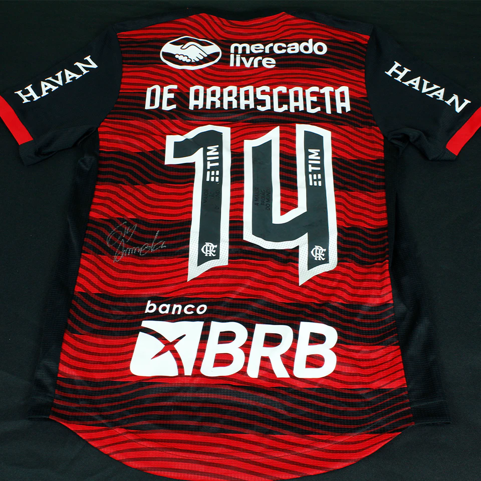 Flamengo 팀의 Giorgian de Arrascaeta 셔츠