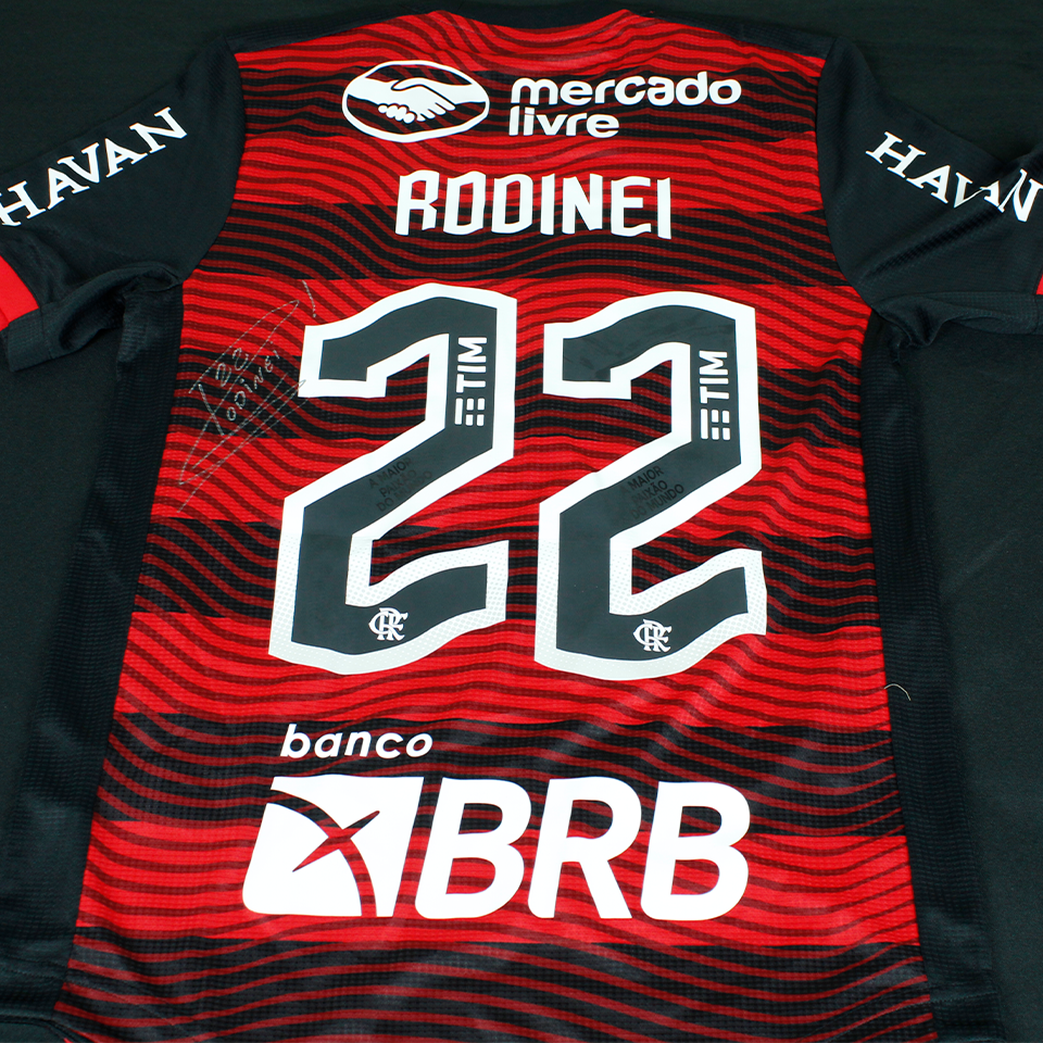 Flamengo 팀의 Rodinei 셔츠
