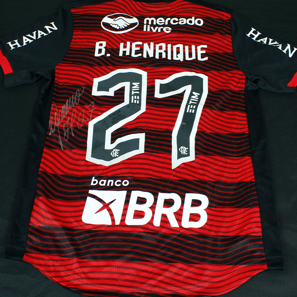 Bruno Henrique Flamengo camisa.