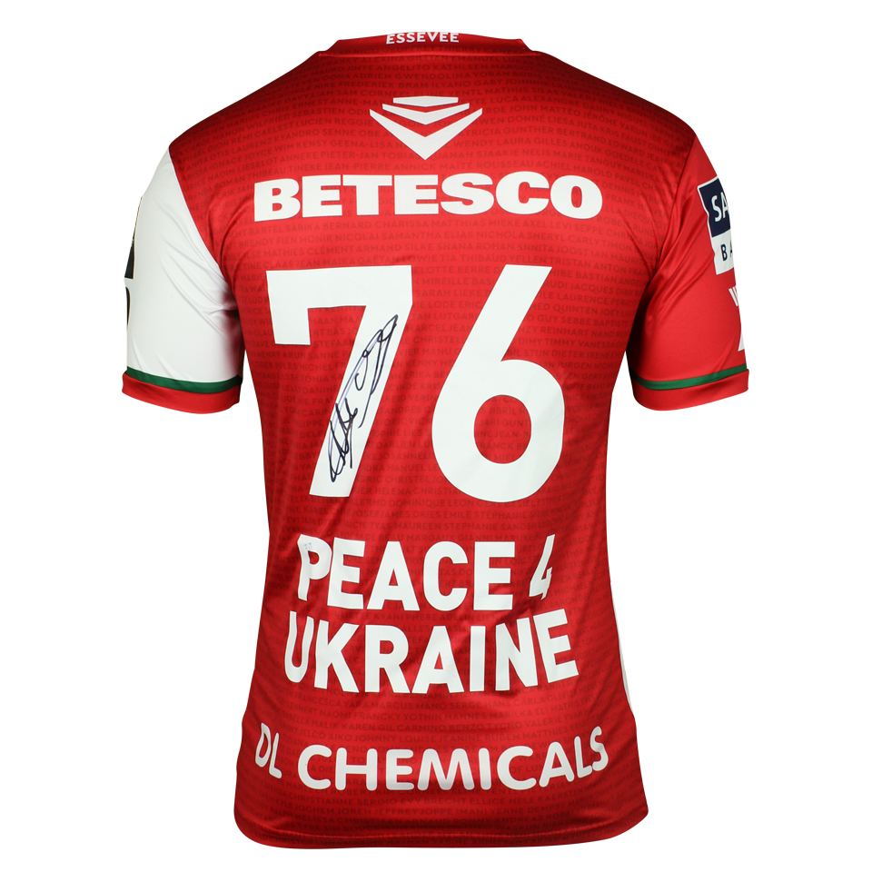 Timothy Derijck SV Zulte Waregem shirt