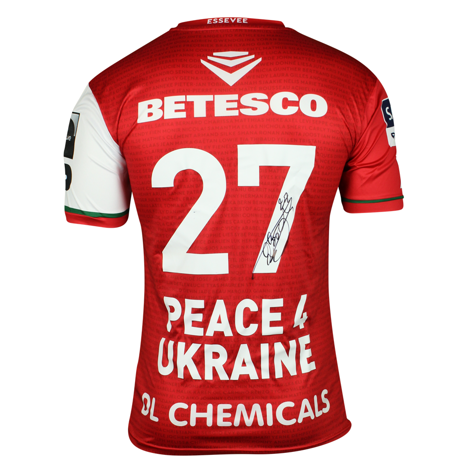 Laurens De Bock SV Zulte Waregem shirt