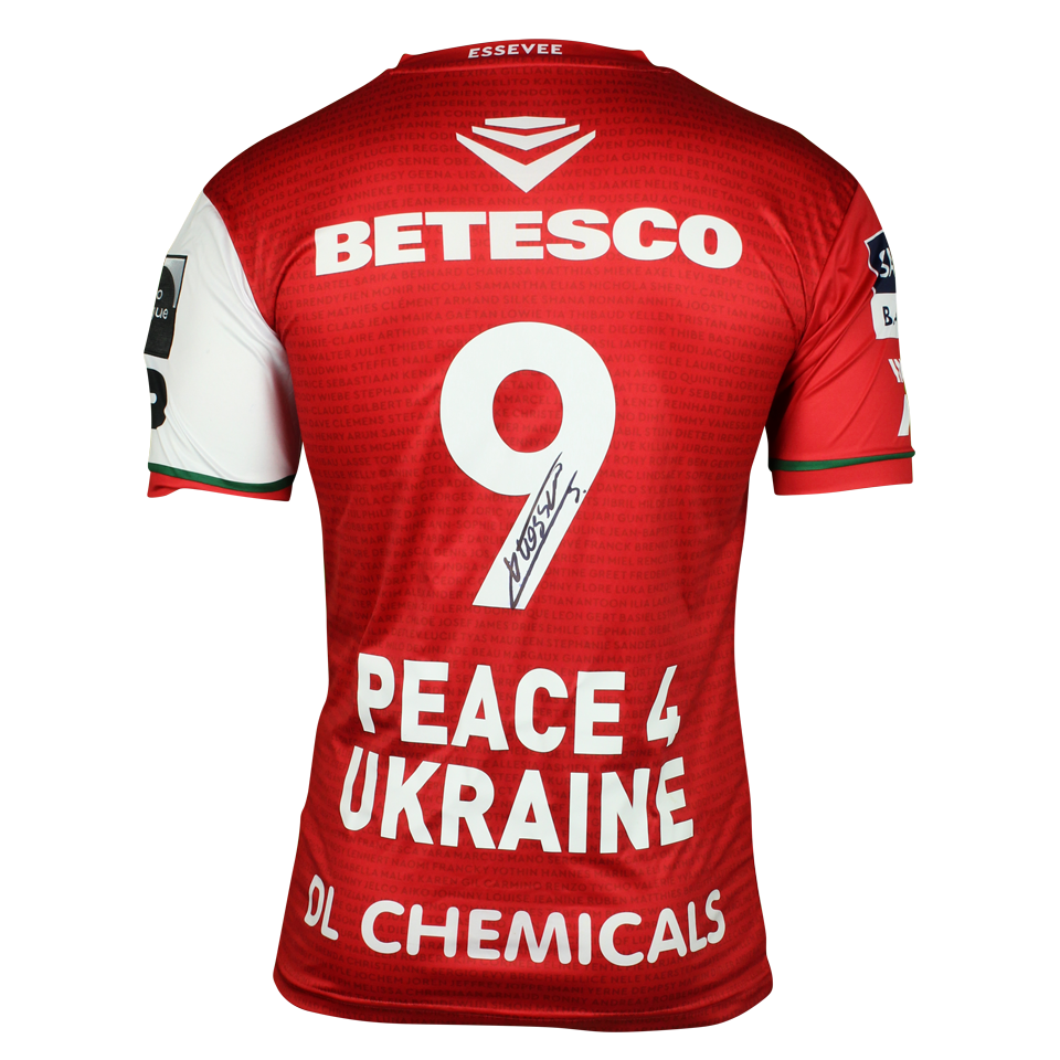 Jelle Vossen SV Zulte Waregem shirt