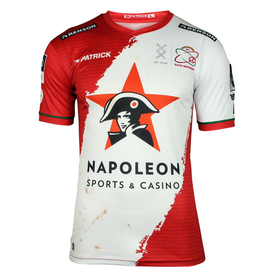 Jelle Vossen SV Zulte Waregem shirt