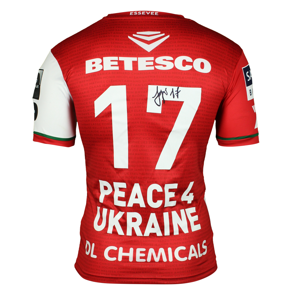 Jean-Luc Dompé  SV Zulte Waregem shirt