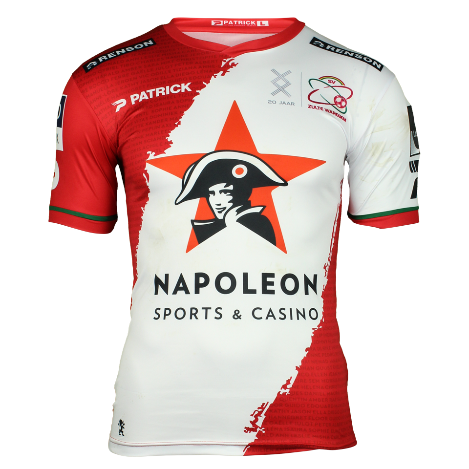 Jean-Luc Dompé  SV Zulte Waregem shirt