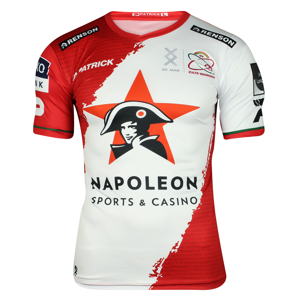 Dion De Neve SV Zulte Waregem shirt