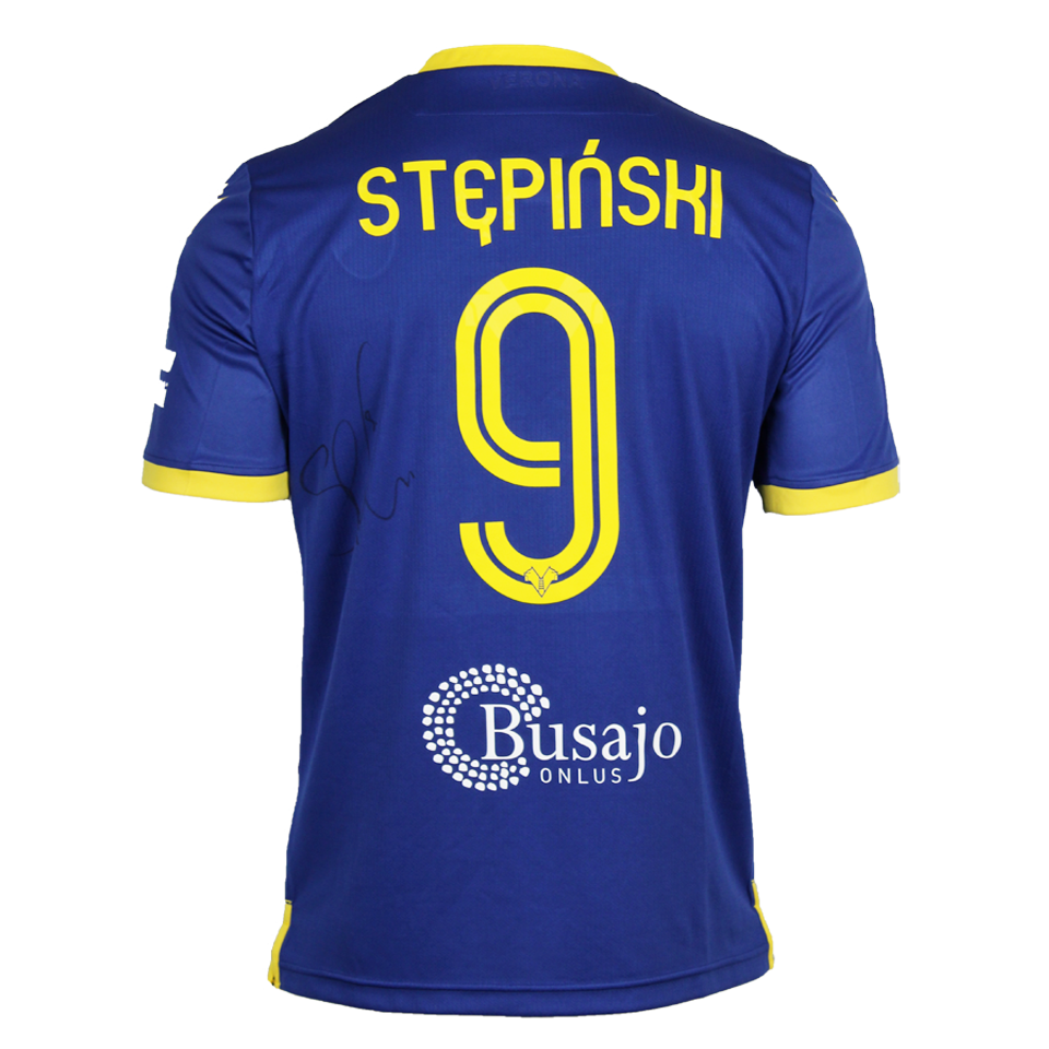 Mariusz Stępiński (MI) Hellas Verona FC jersey