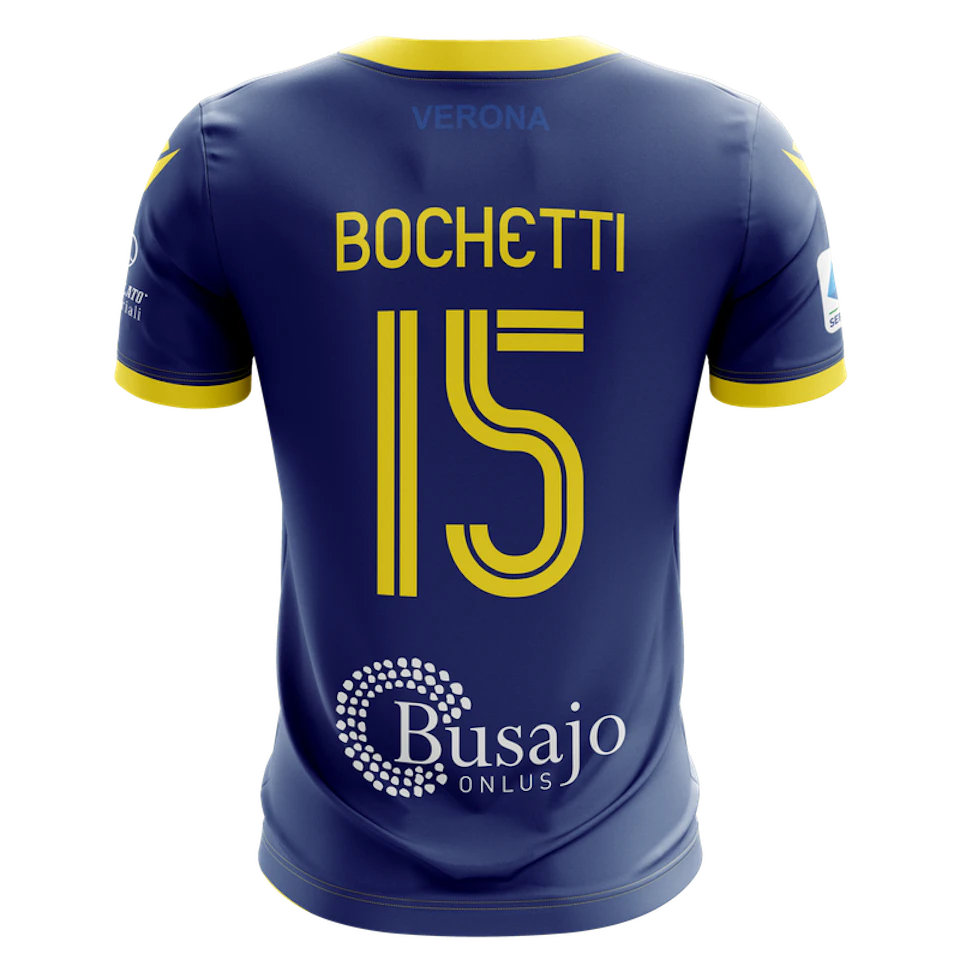 Salvatore Bocchetti (MI) Hellas Verona FC jersey