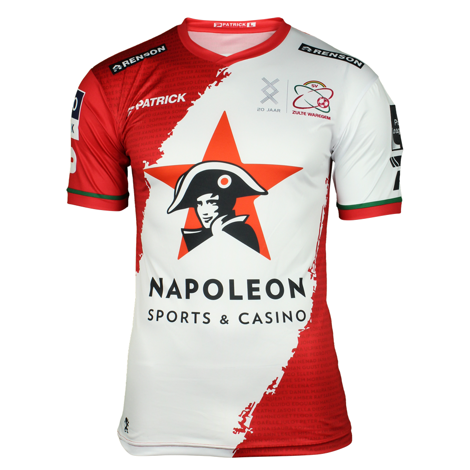 Dereck Kutesa SV Zulte Waregem shirt