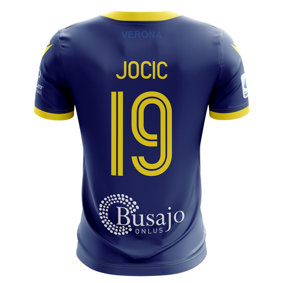 Bogdan Jocic  Hellas Verona FC jersey
