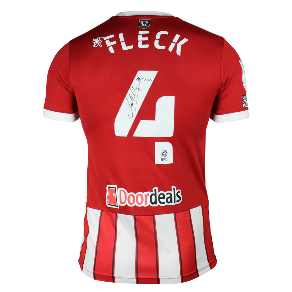 John Fleck Sheffield United shirt