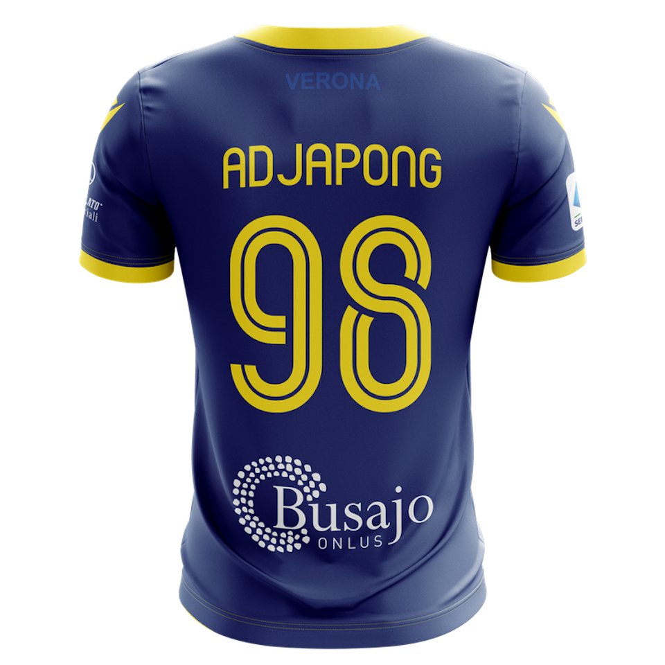 Maillot de Claud Adjapong (MI) (Hellas Verona FC)