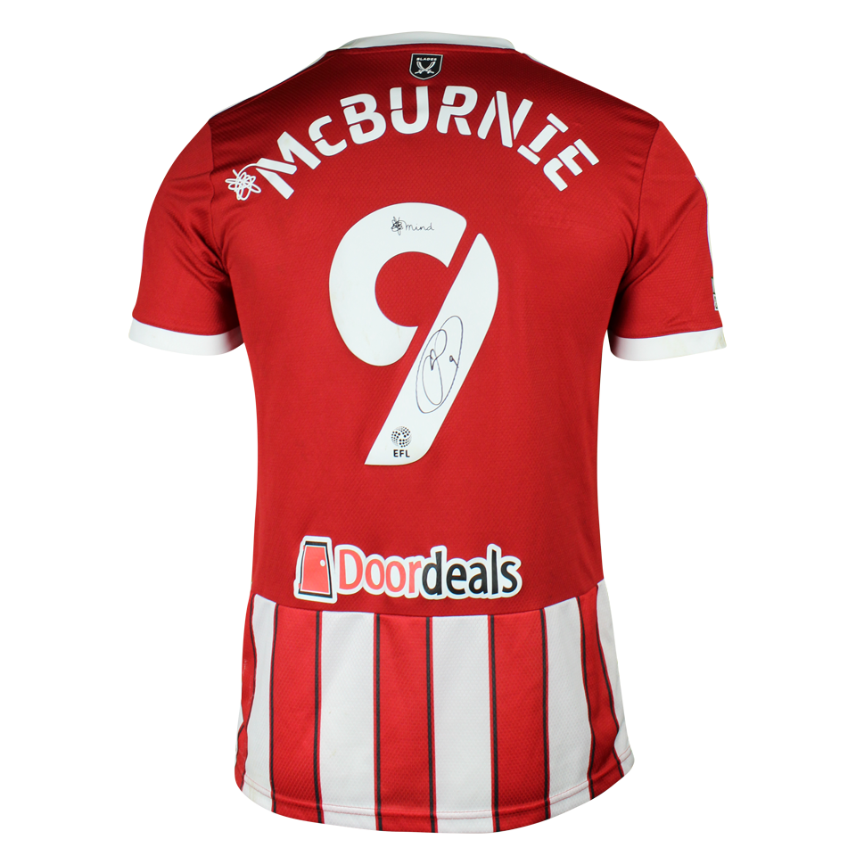 Oliver McBurnie Sheffield United shirt