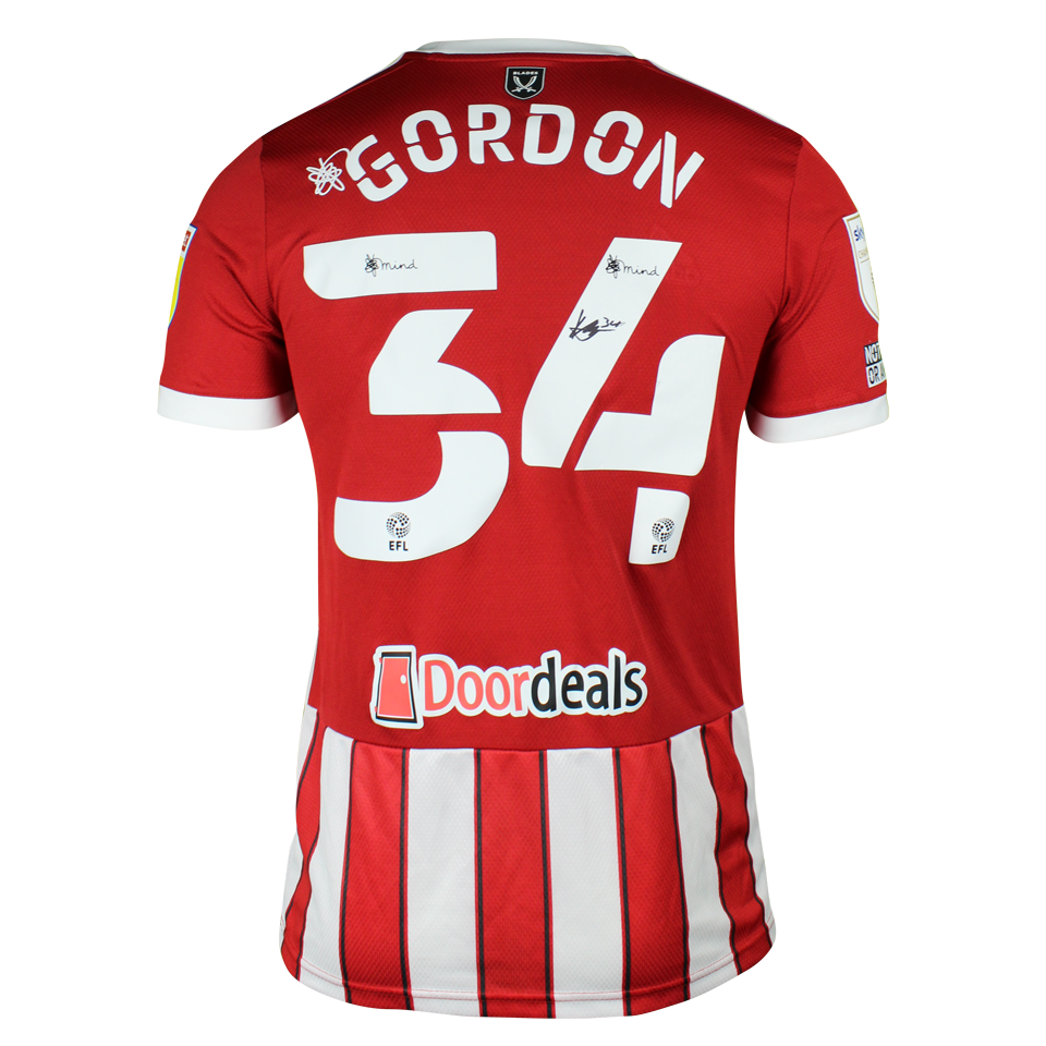Kyron Gordon Sheffield United shirt