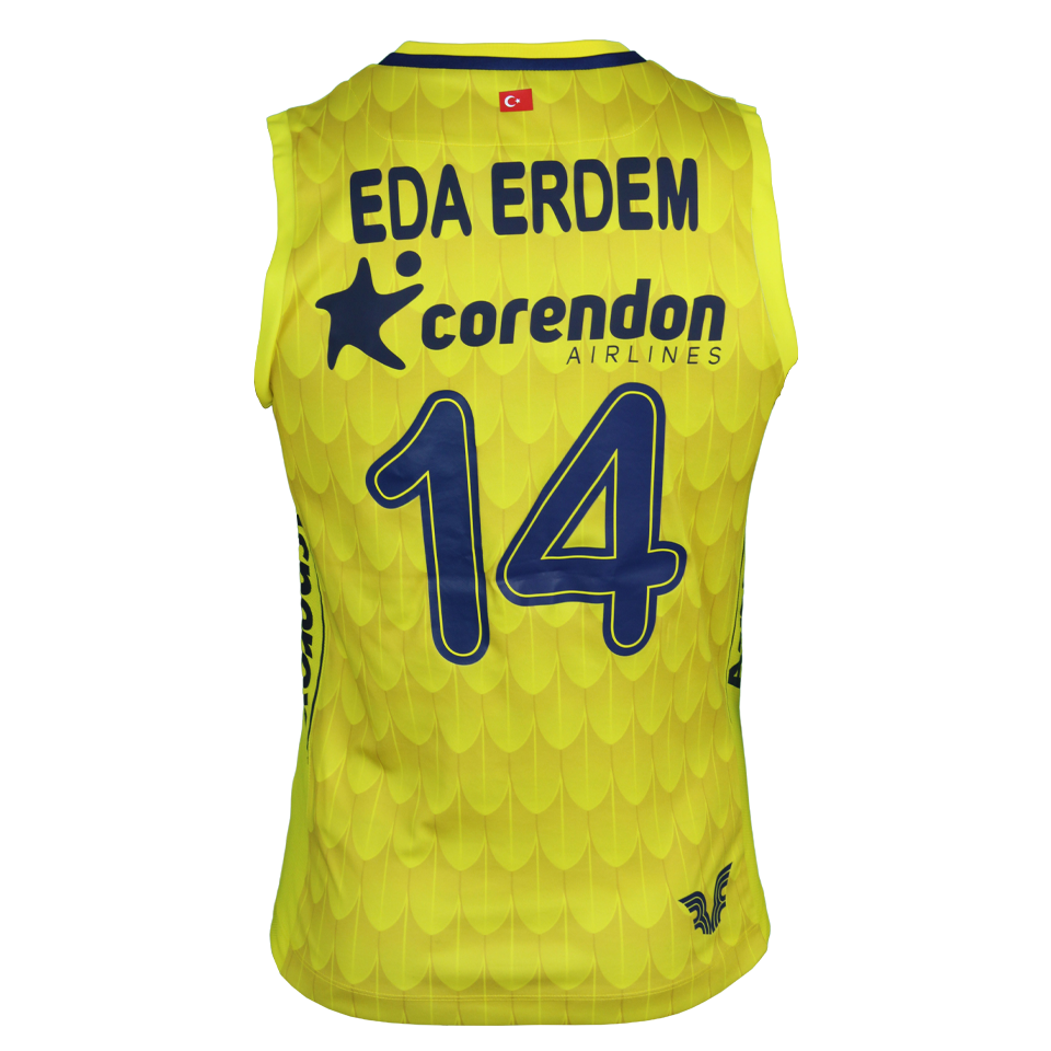 Eda Erdem Dündar Squad Signed Shirt (Signed by Women's and Men's Team Players)