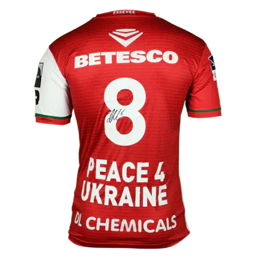 来自SV Zulte Waregem的Lasse Vigen球衣