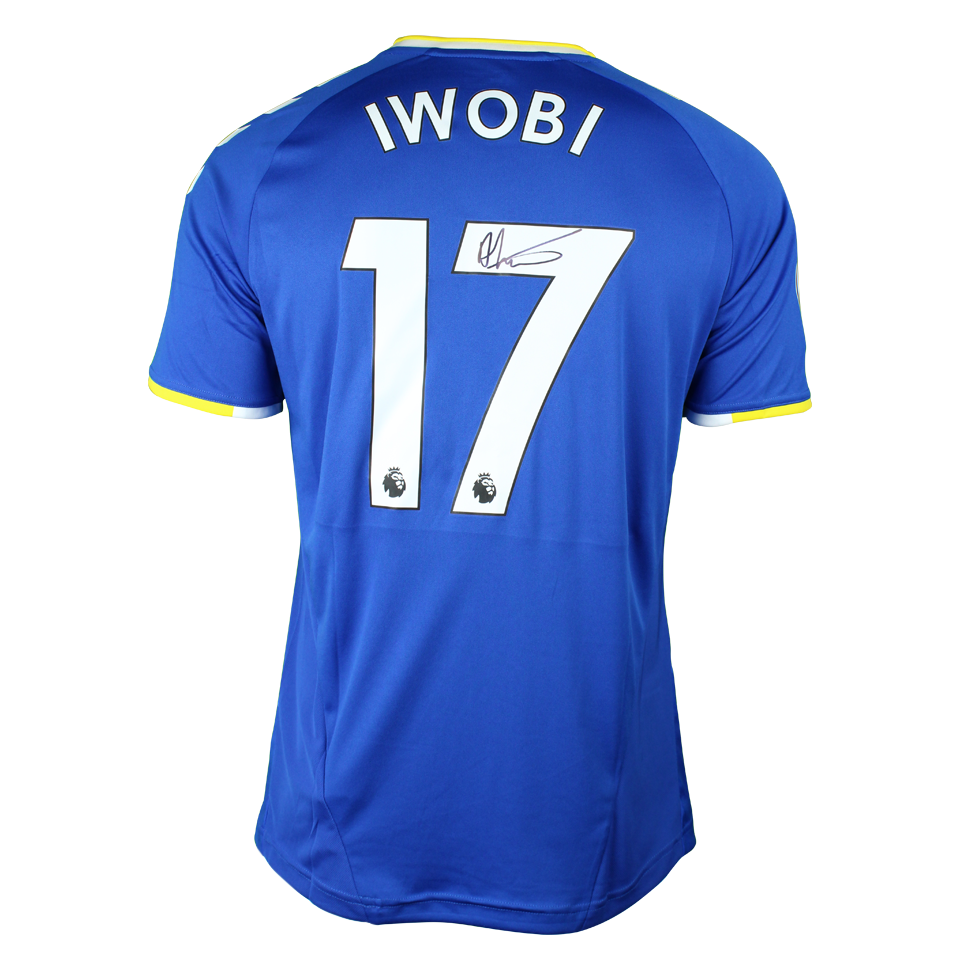 Alex Iwobi Everton jersey
