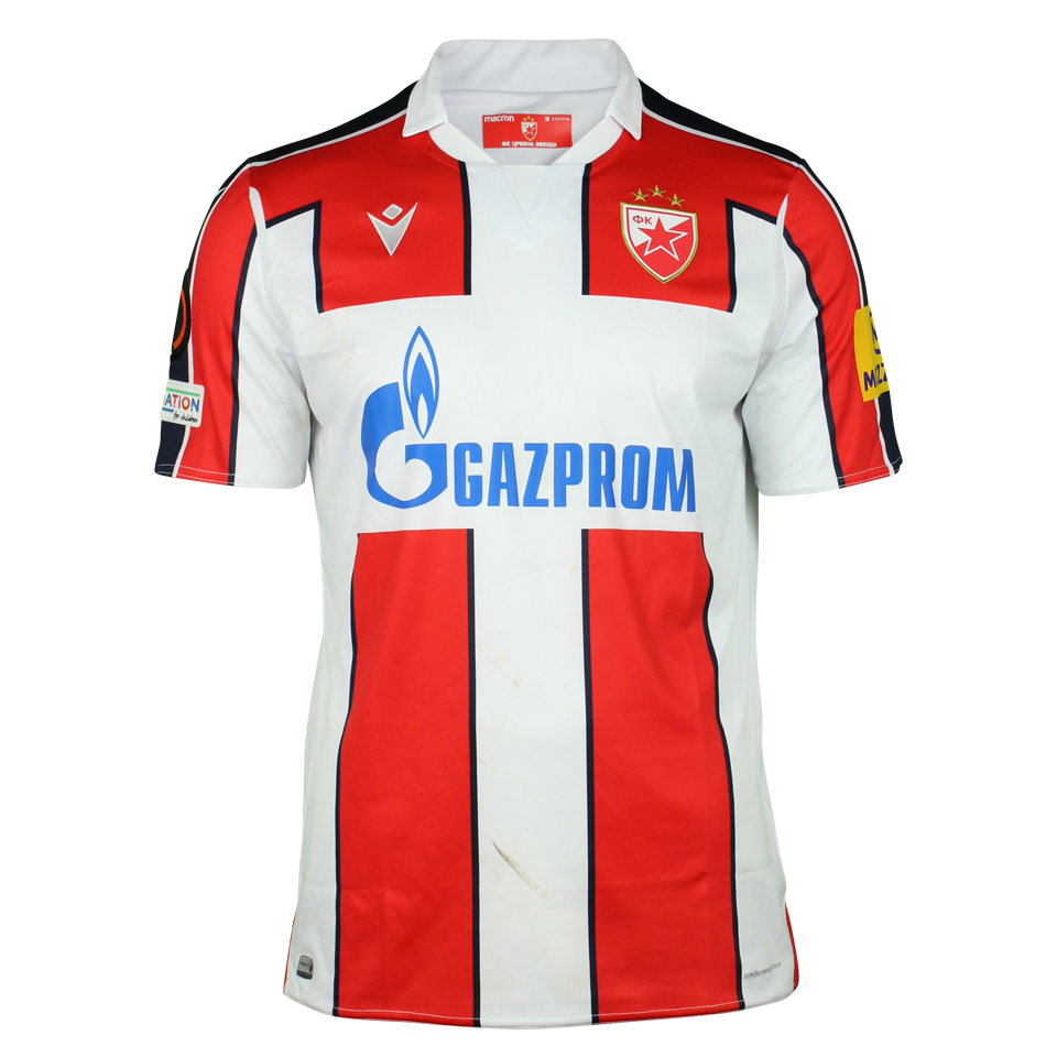 Aleksandar Dragović FK Crvena zvezda jersey