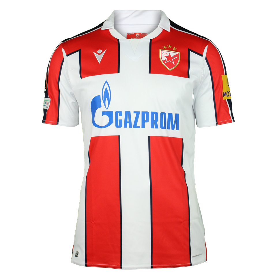 Strahinja Eraković FK Crvena zvezda shirt