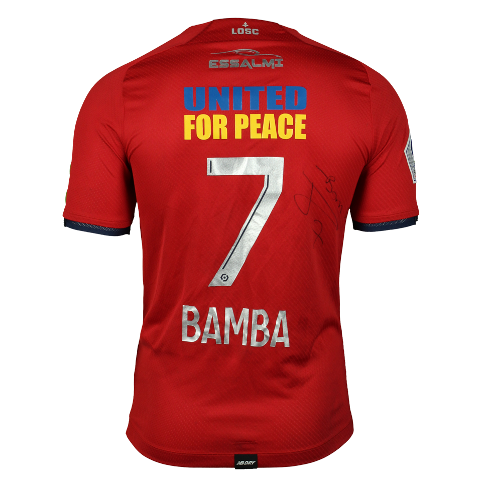 Jonathan Bamba LOSC Lille shirt