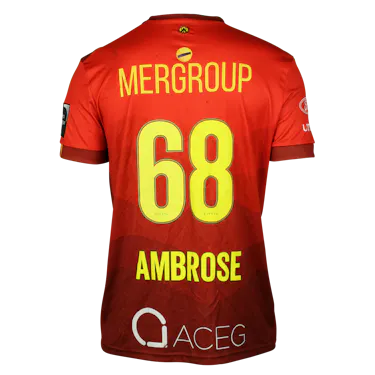 来自KV Oostende的Thierry Ambrose球衣