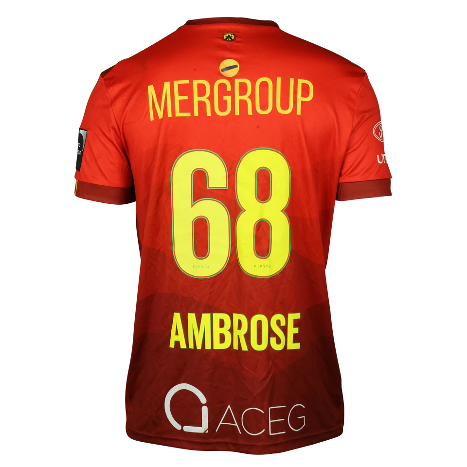 来自KV Oostende的Thierry Ambrose球衣