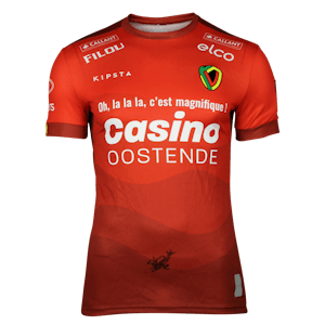 Siebe Wylin KV Oostende camisa.