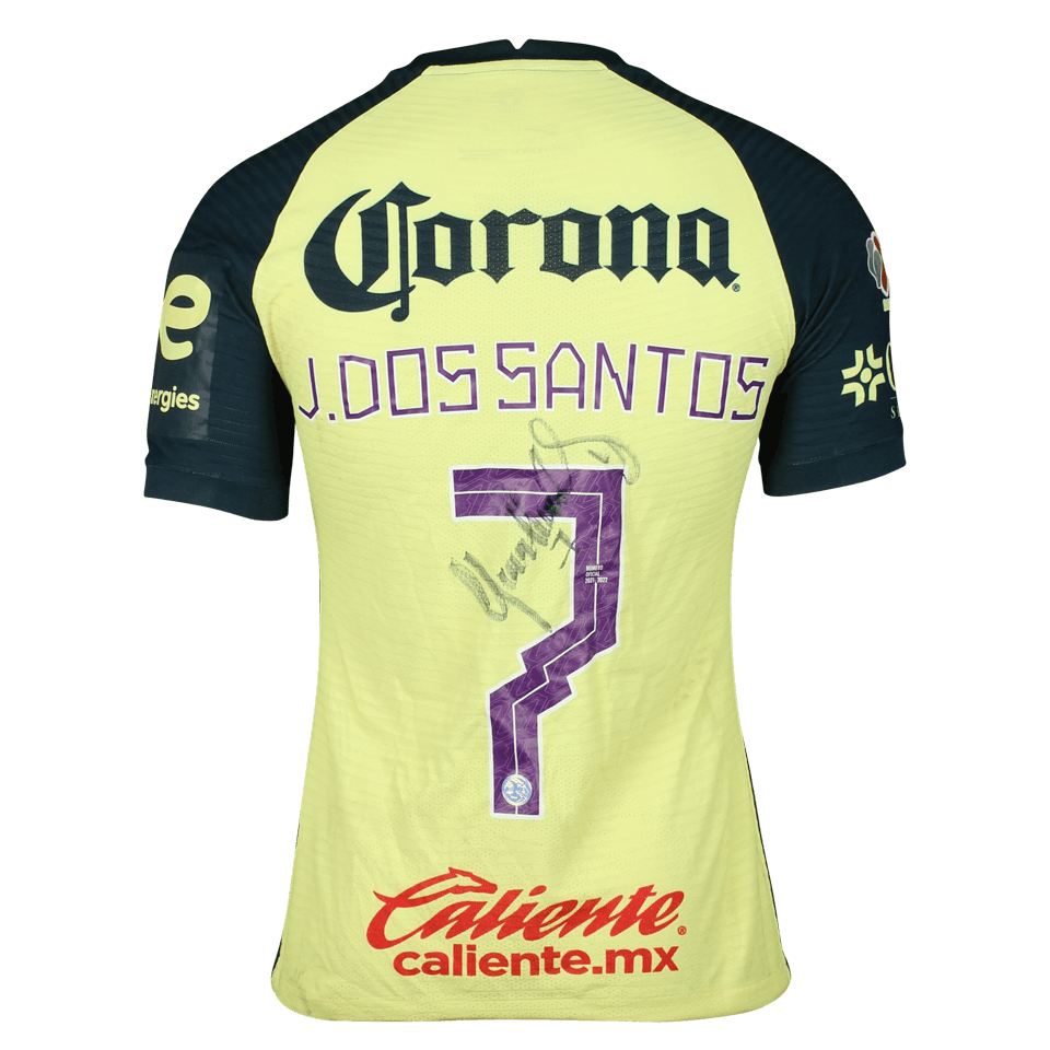 Jonathan dos Santos | Chivas Guadalajara - América | MatchWornShirt